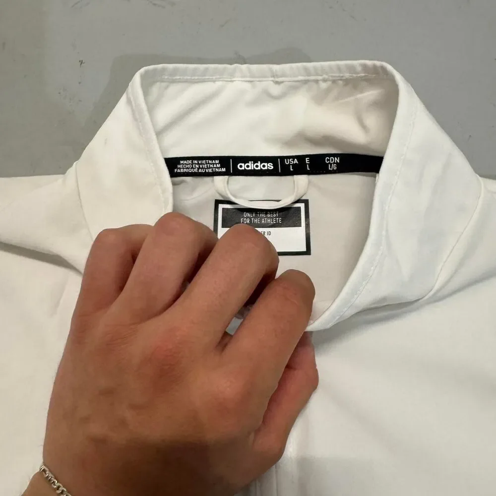 Adidas Men's White Jacket